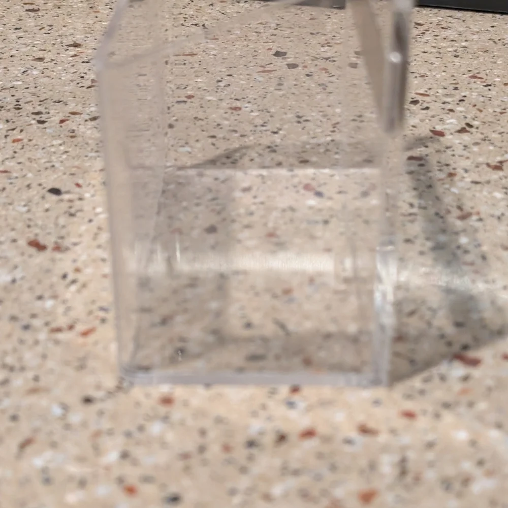 Clear Acrylic Box with Magnetic Backing (EUC)